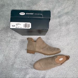 Dr. Scholl’s Real Cute Taupe Booties- Women 8.5- Never worn!